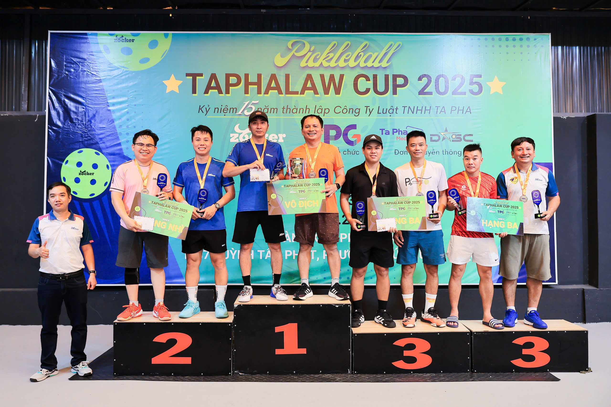 Tranh tài sôi nổi tại giải pickleball TAPHALAW Cup 2025- Ảnh 4.