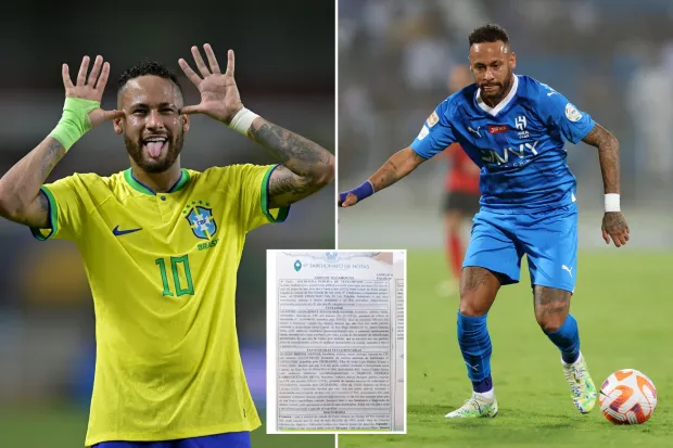 Neymar trên sân cỏ
