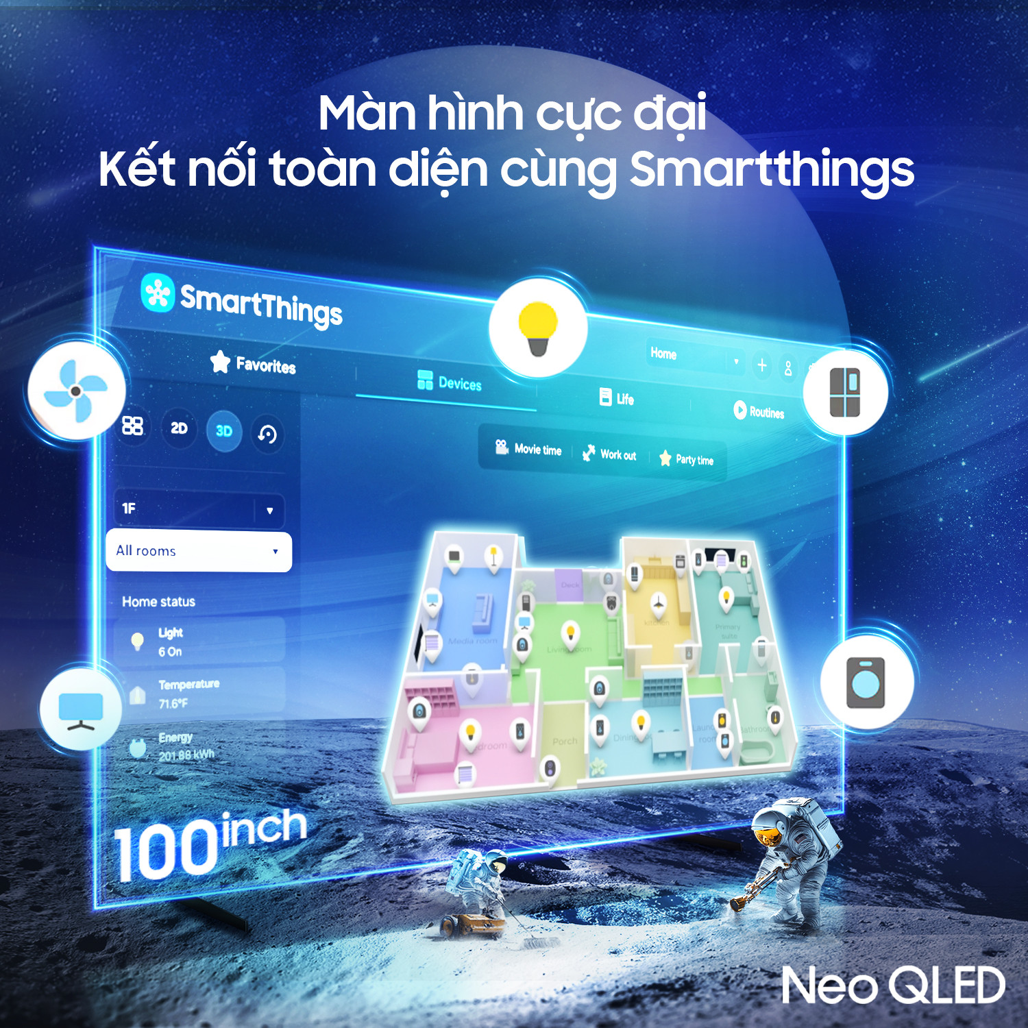 3 Samsung AI TV.jpg Kết nối và điều khiển cả căn nhà ngay trên màn hình lớn dễ dàng