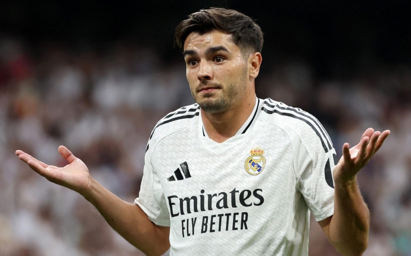 Brahim Diaz trong màu áo Real Madrid