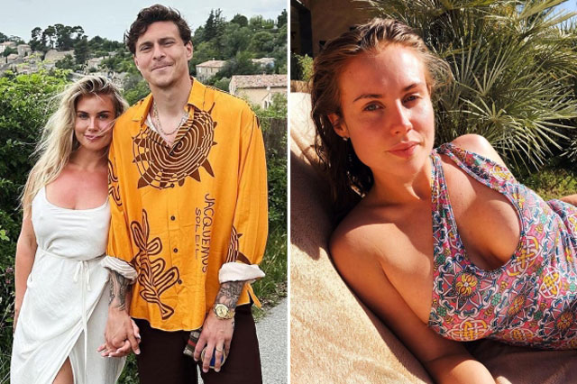 Maja và Lindelof hạnh phúc