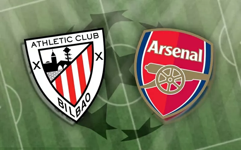 Trận đấu Athletic Bilbao vs Arsenal diễn ra tại sân San Mames, Tây Ban Nha.