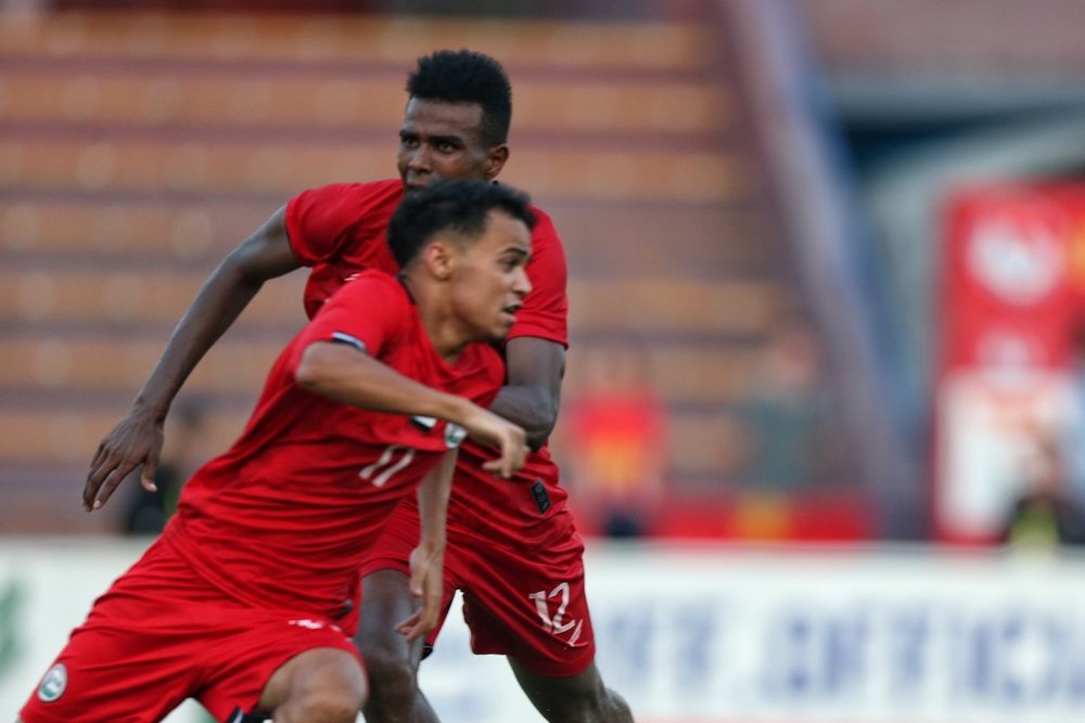 U23 Yemen ăn mừng chiến thắng