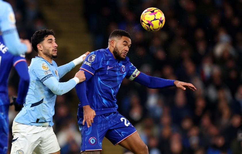 Reece James trong màu áo Chelsea