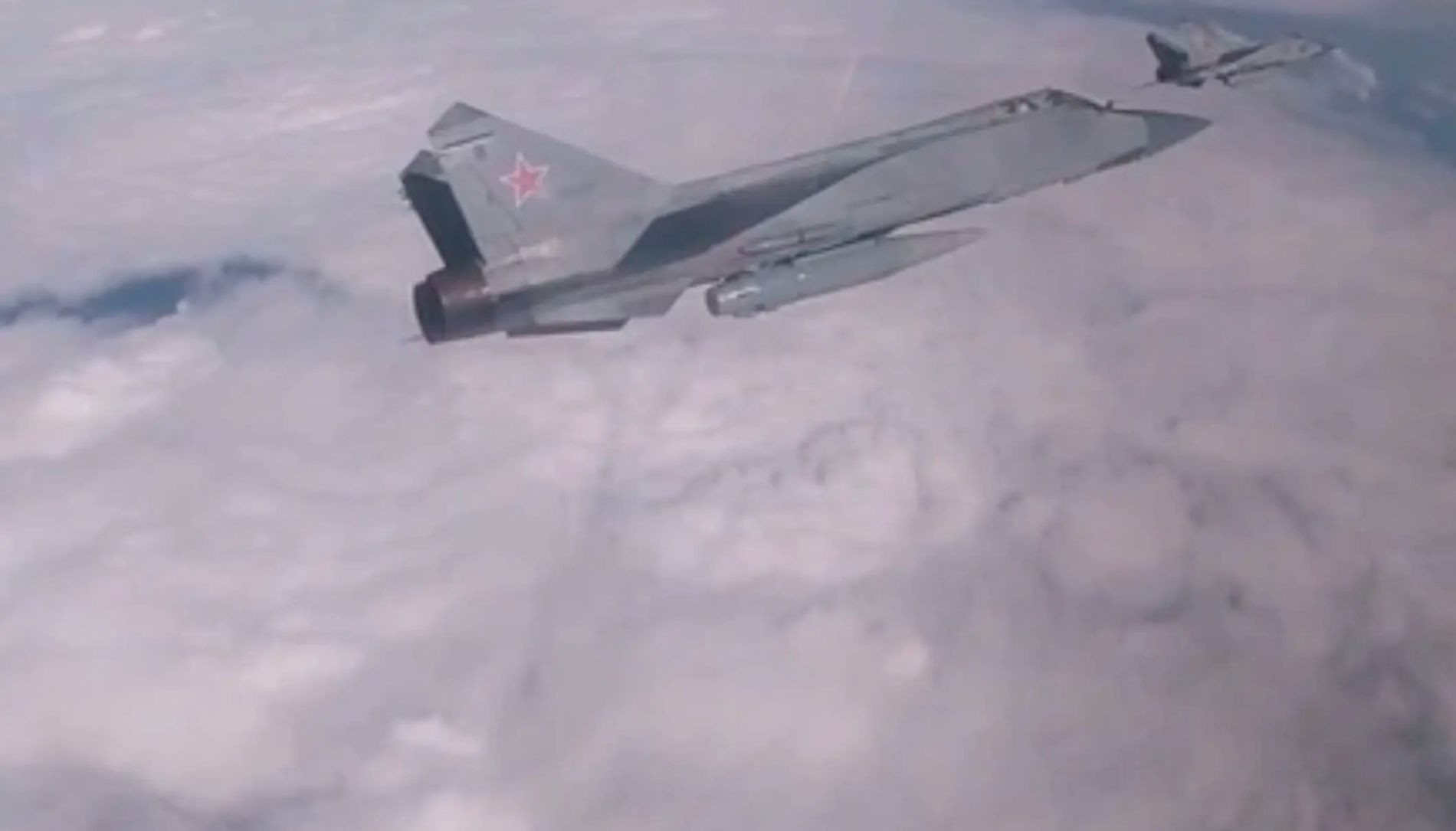Tên lửa Kinzhal đang lắp trên máy bay MiG-31K