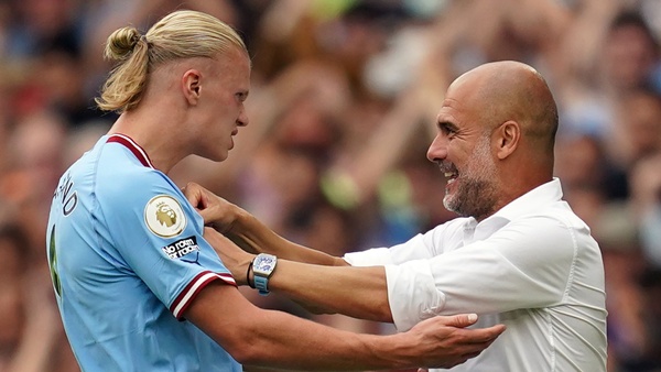 Haaland được HLV Guardiola tin tưởng