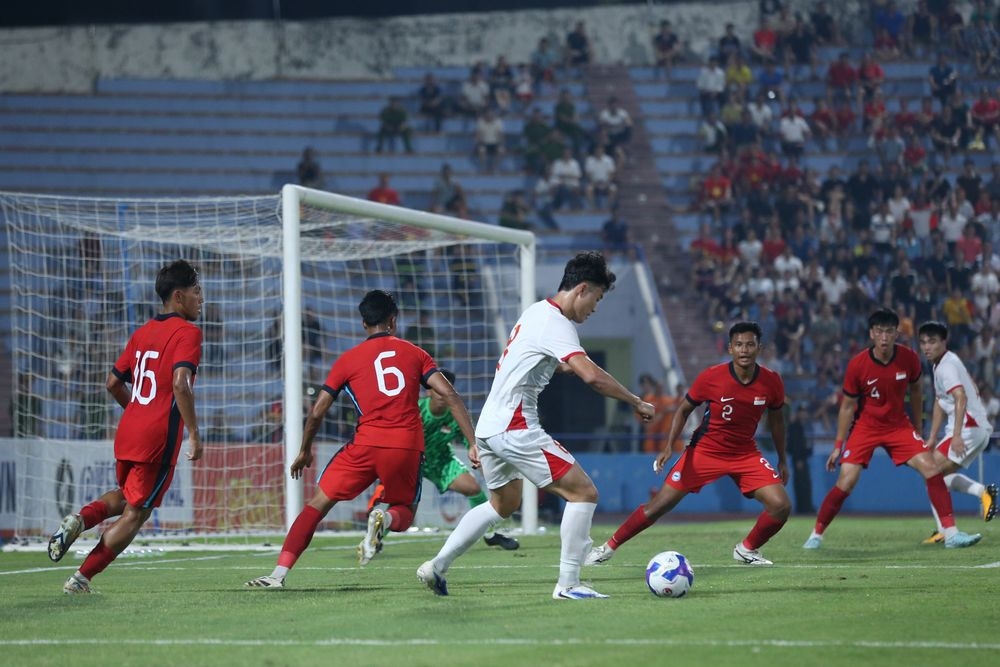 U23 Singapore thất bại trước U23 Việt Nam