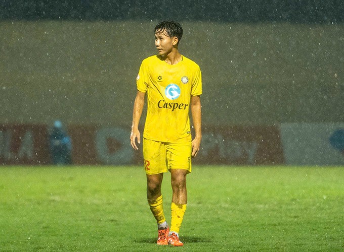 Damoth Thongkhamsavath chơi bóng cho CLB Thanh Hoá