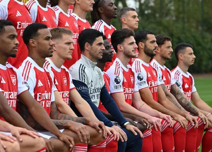 Arsenal 2025/26 đội hình chính thức