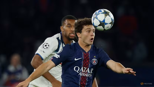 PSG áp đảo Atalanta
