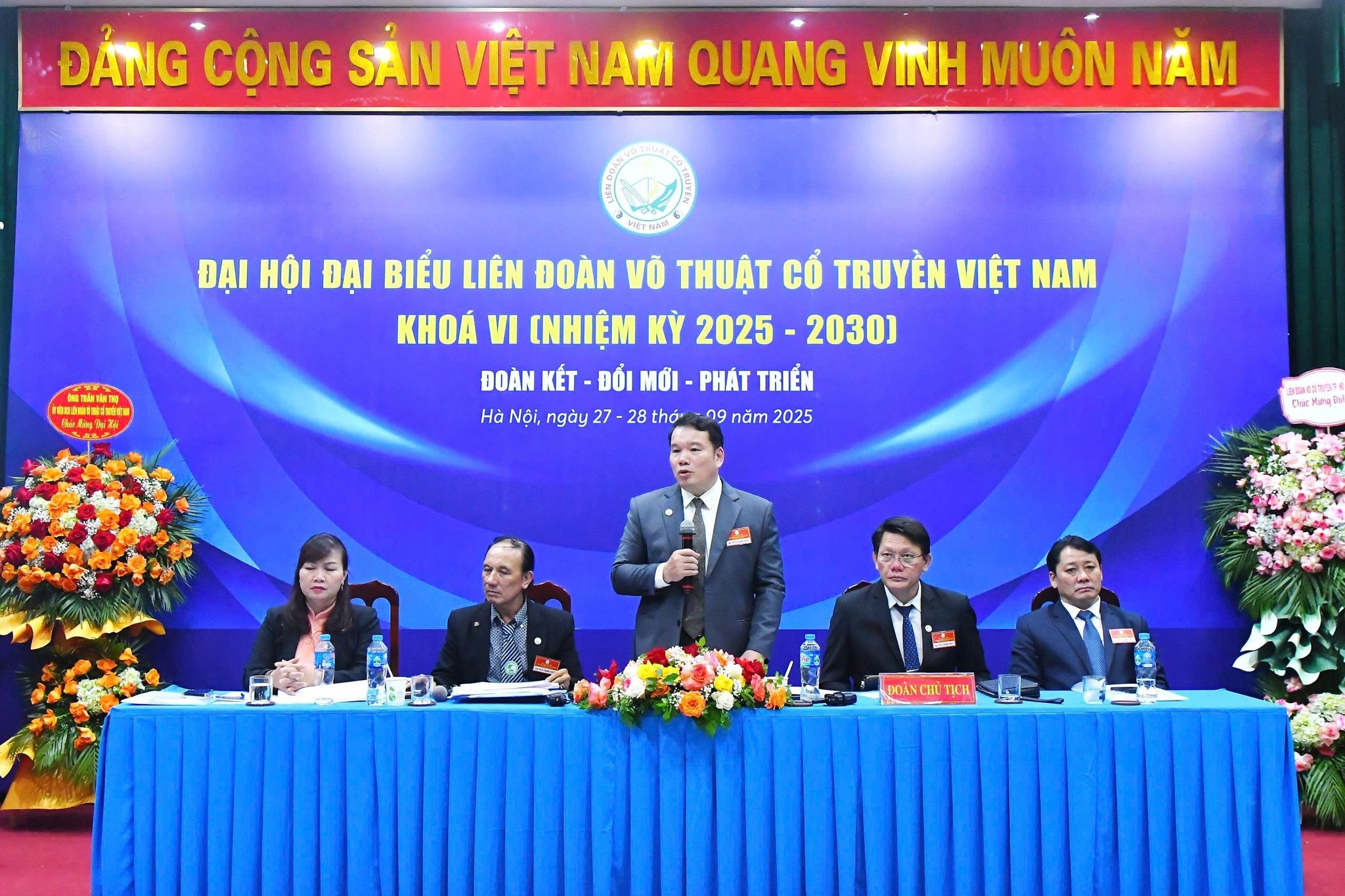 Chủ tịch Liên đoàn Võ thuật cổ truyền Việt Nam Nguyễn Ngọc Anh