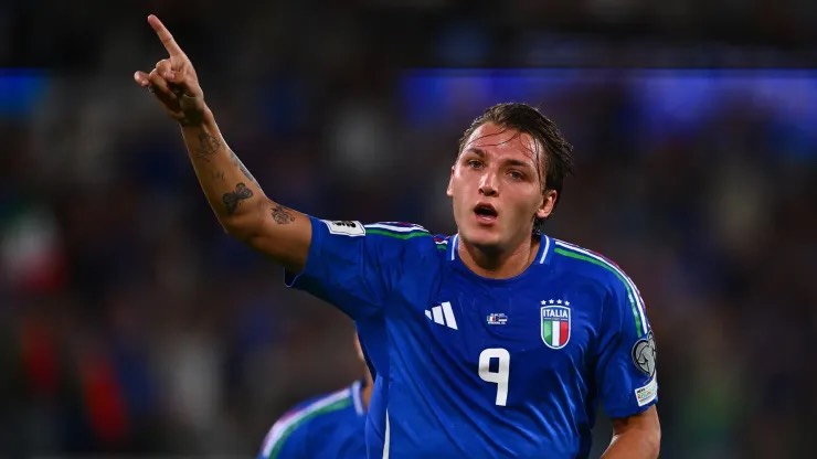 Hình ảnh trận đấu giữa Italy và Estonia