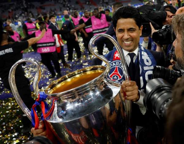 PSG ăn mừng chức vô địch Champions League