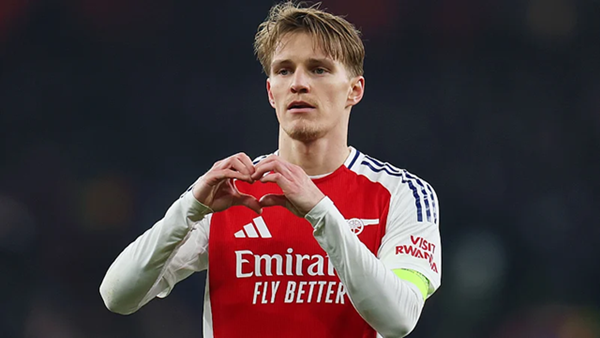 Odegaard chuẩn bị tái xuất Arsenal c3
