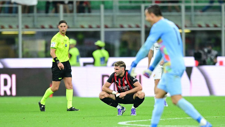 Đội Milan để thua bất ngờ trên sân nhà