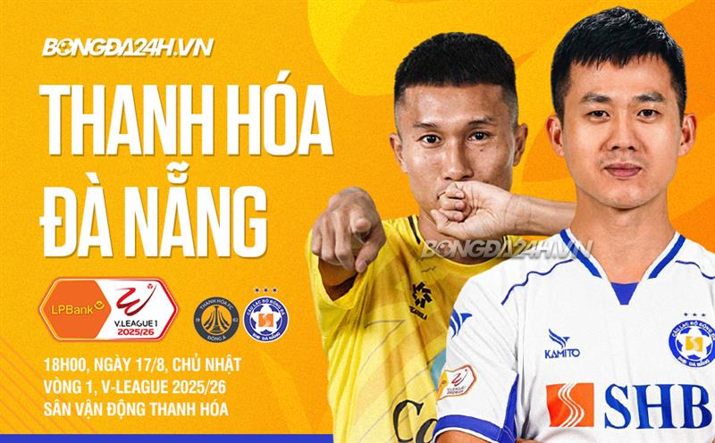 Trận đấu Thanh Hóa vs Đà Nẵng