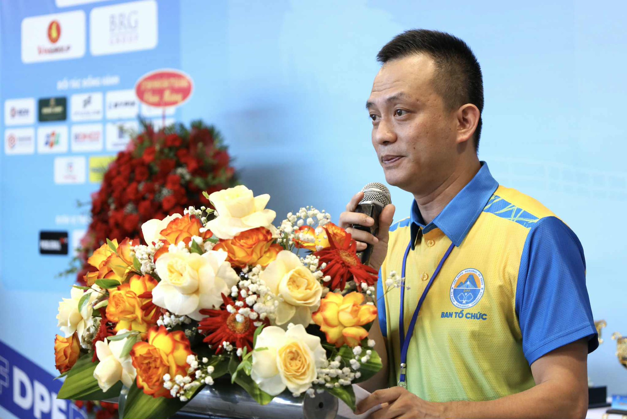 Ông Nguyễn Bá Cảnh phát biểu tại lễ khai mạc