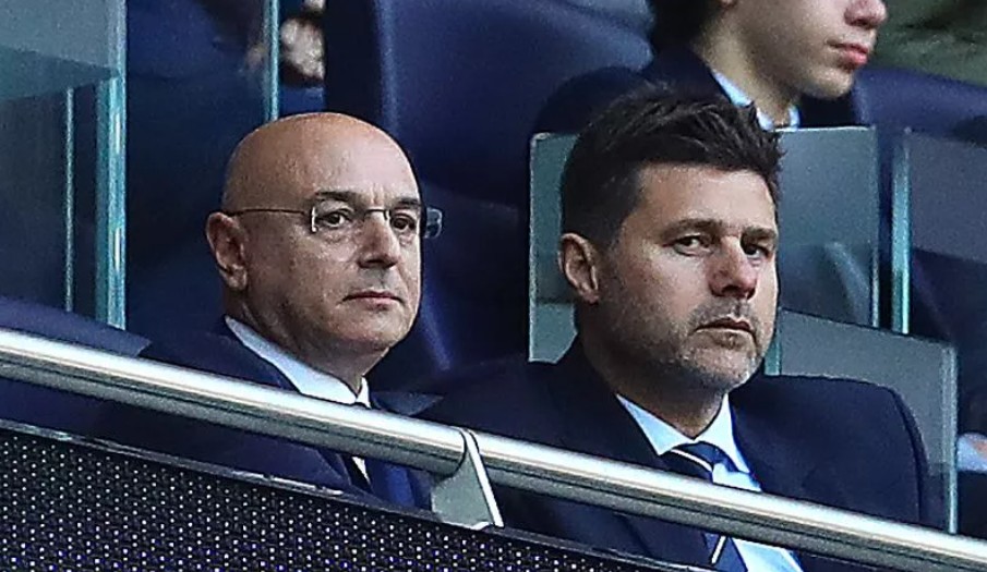 Screenshot Mauricio Pochettino và Daniel Levy