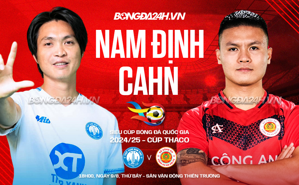Trận đấu Nam Định vs CAHN
