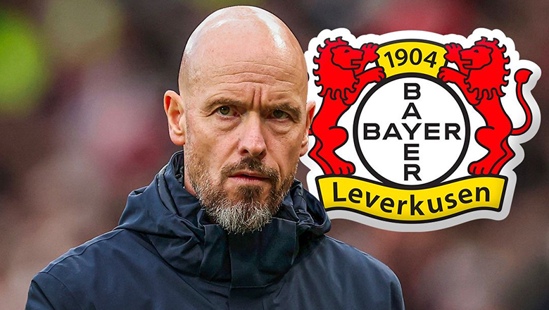Erik ten Hag làm HLV trưởng Bayer Leverkusen