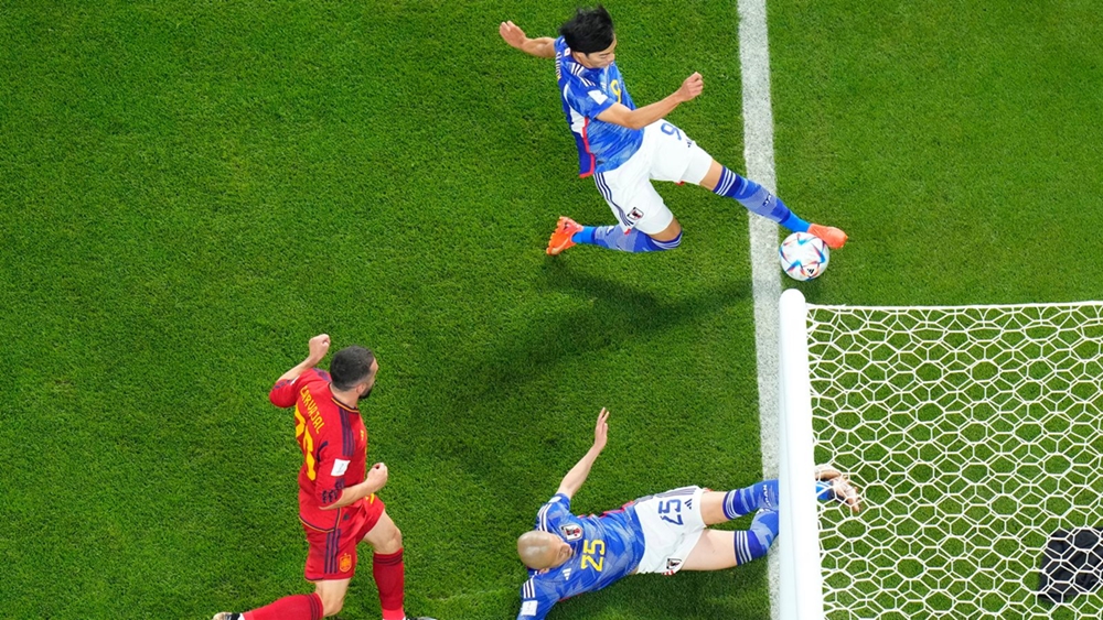 Bàn thắng Nhật Bản vs Tây Ban Nha World Cup 2022