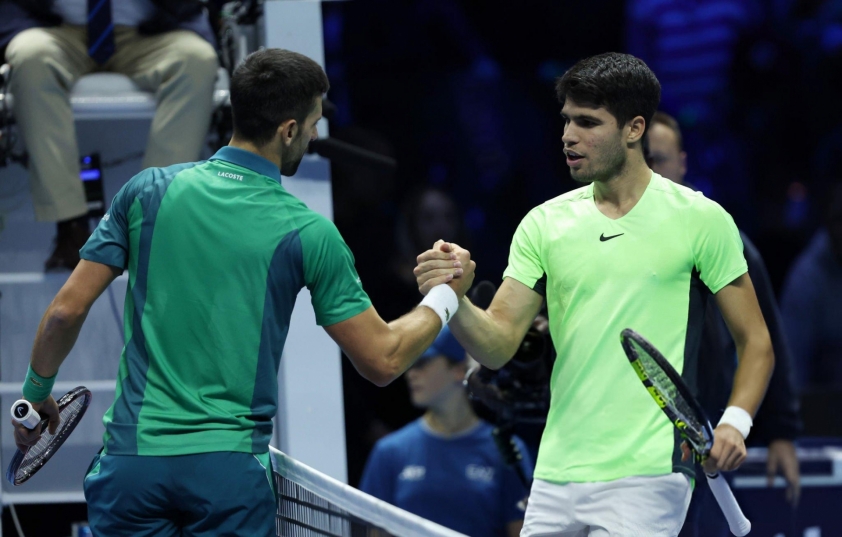 Djokovic và Alcaraz