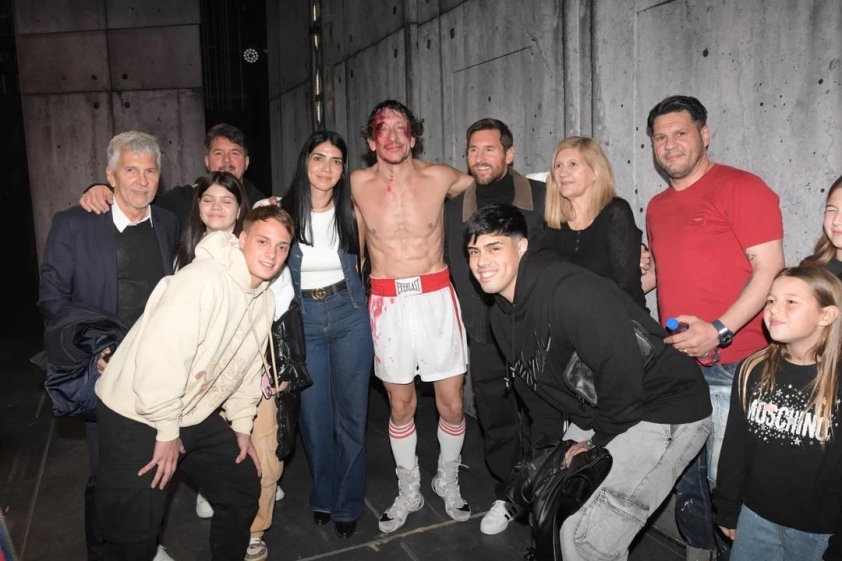 Messi thư giãn