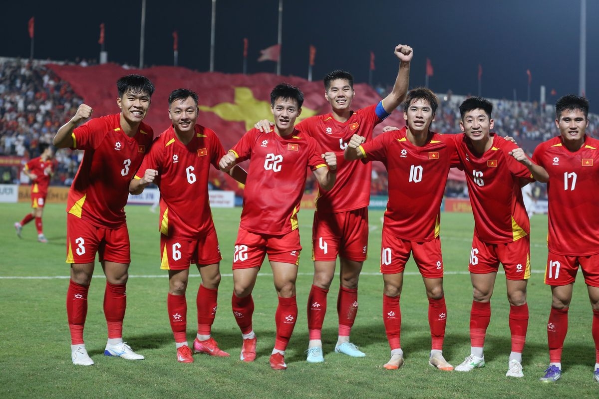 U23 Việt Nam trận đấu với Yemen