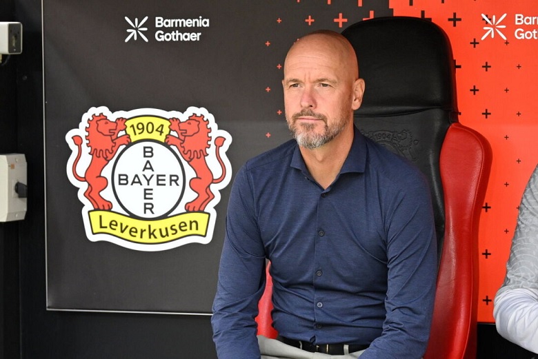 Ten Hag lên tiếng chỉ trích Leverkusen sau cú sốc bị sa thải - Ảnh 1