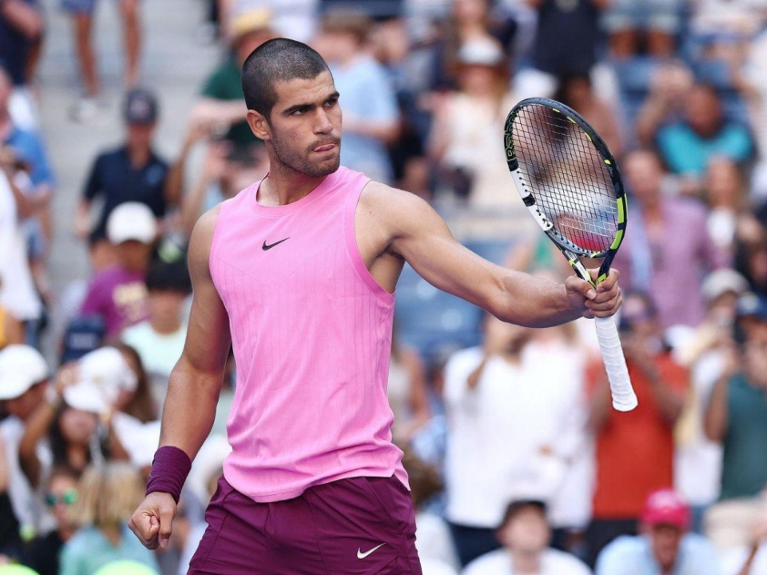 Alcaraz tại US Open 2025