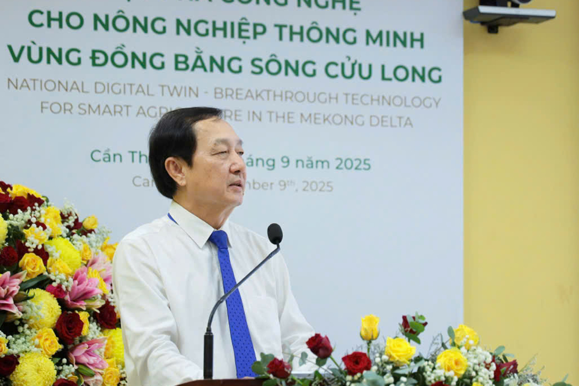 Ông Huỳnh Thành Đạt phát biểu tại hội thảo