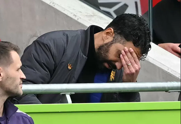 HLV Ruben Amorim gây thất vọng với thành tích tại Man United HLV Ruben Amorim