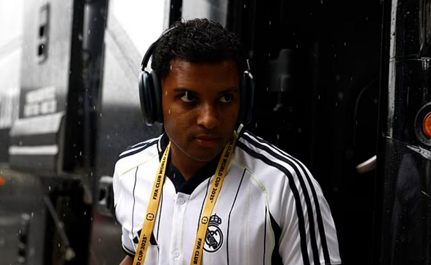 Rodrygo chuẩn bị thay thế Vinicius