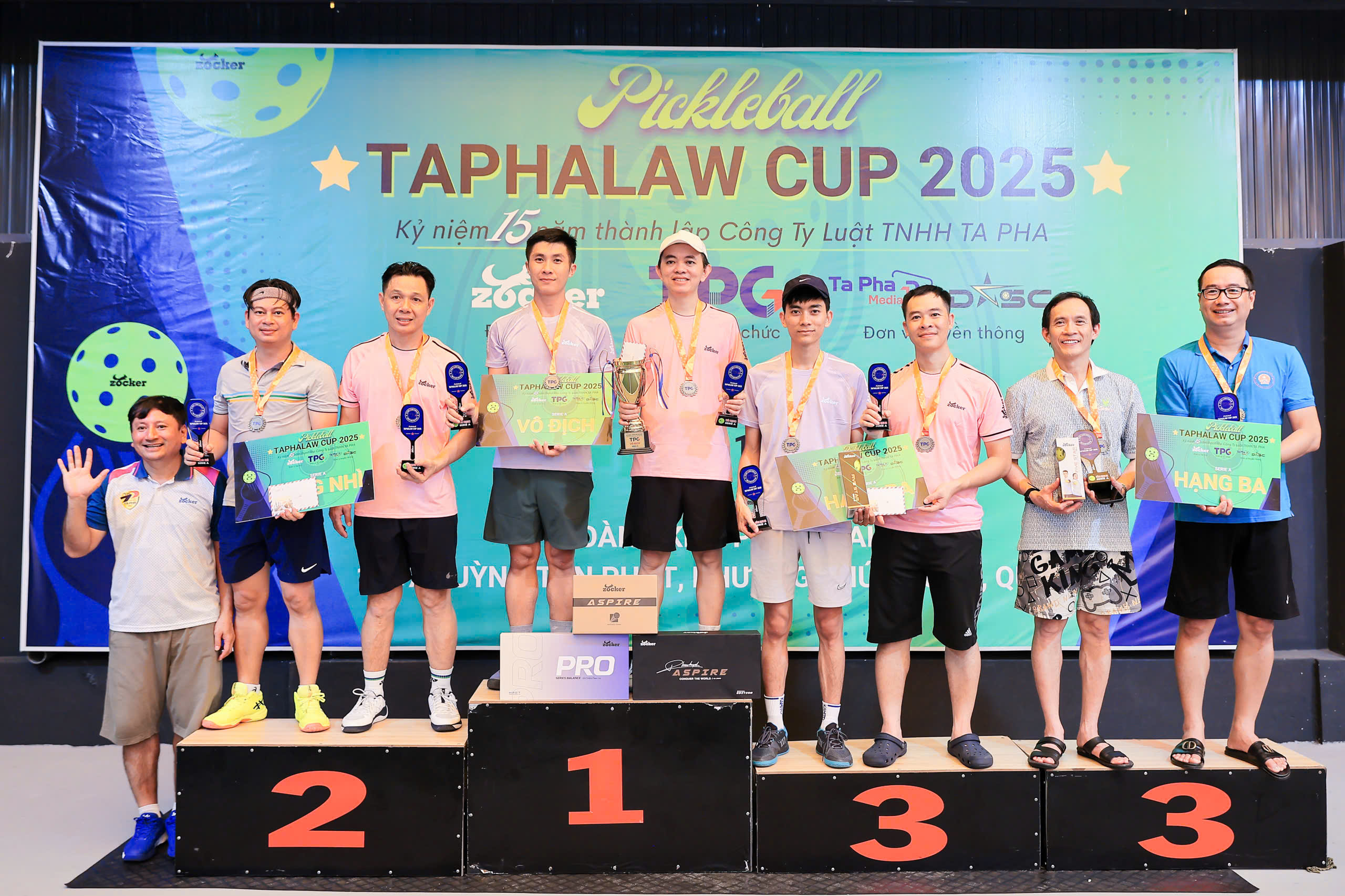 Tranh tài sôi nổi tại giải pickleball TAPHALAW Cup 2025- Ảnh 3.