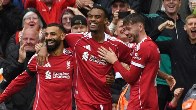 Liverpool duy trì thành tích toàn thắng tại Ngoại hạng Anh Liverpool duy trì thành tích toàn thắng tại Ngoại hạng Anh