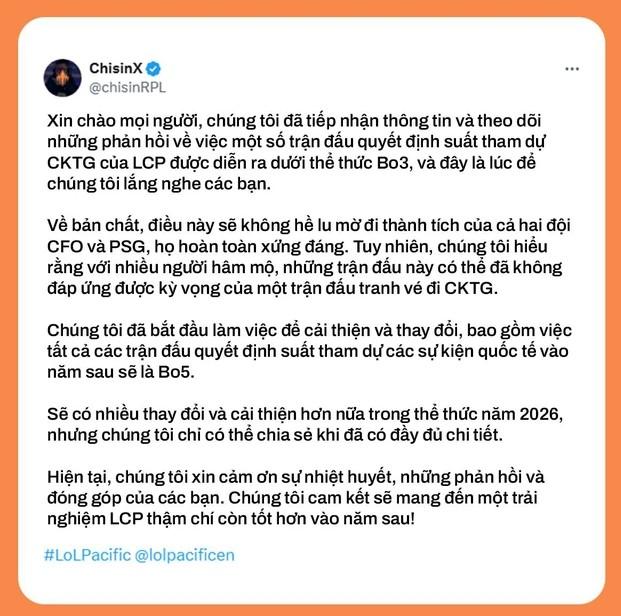 Đại diện Riot khu vực APAC