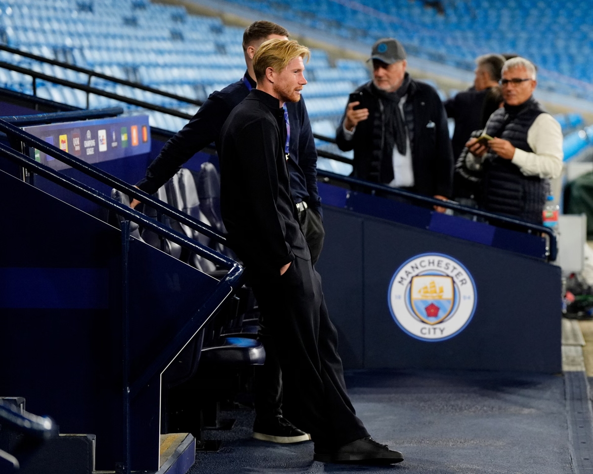 De Bruyne trở lại Etihad