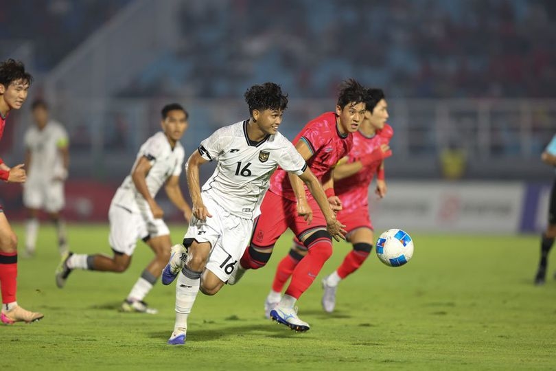 U23 Indonesia đấu với Hàn Quốc