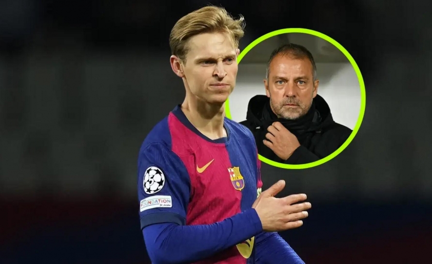Frenkie de Jong trong màu áo Barcelona