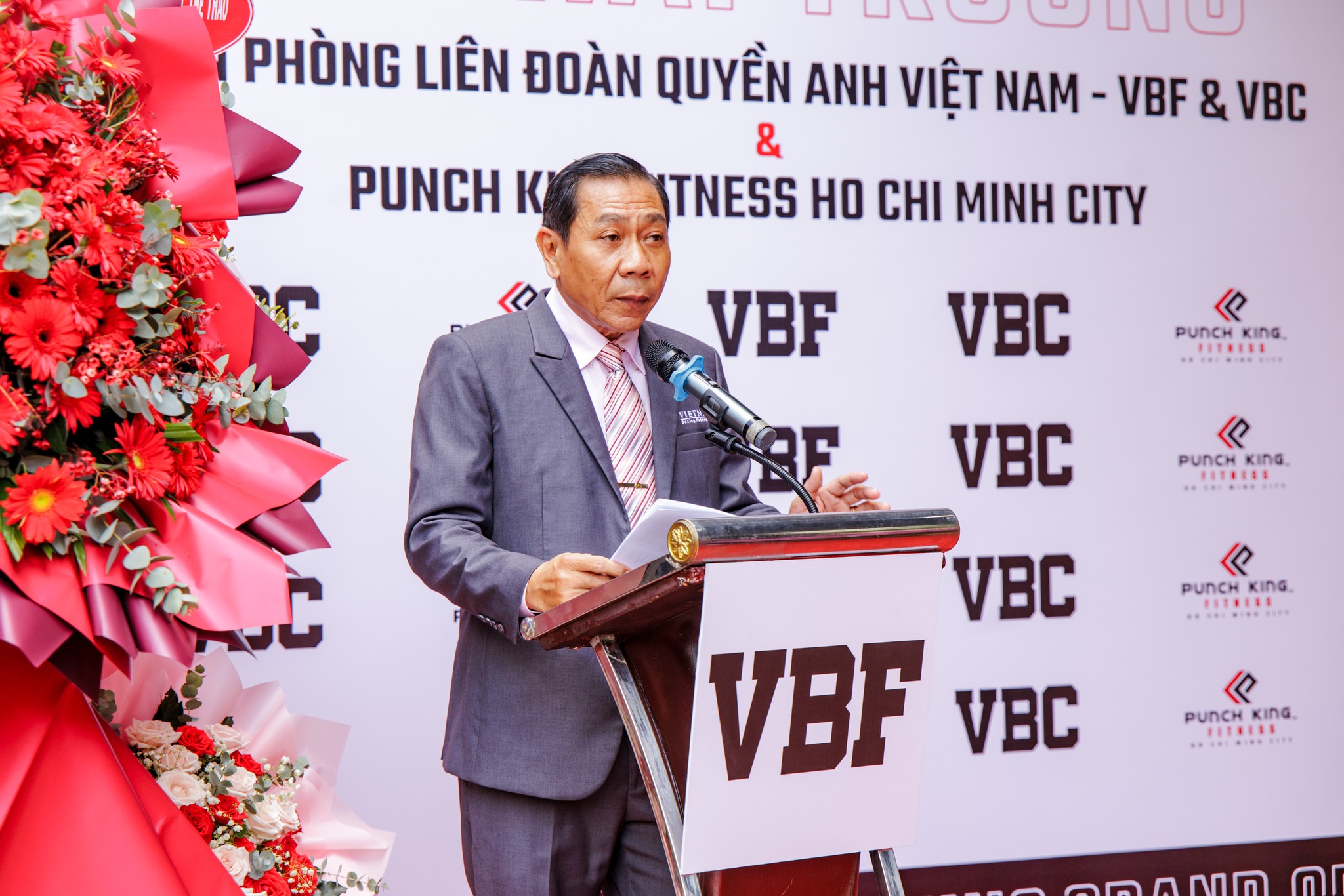 Ông Nguyễn Duy Hùng - phó chủ tịch kiêm tổng thư ký Liên đoàn Quyền anh Việt Nam