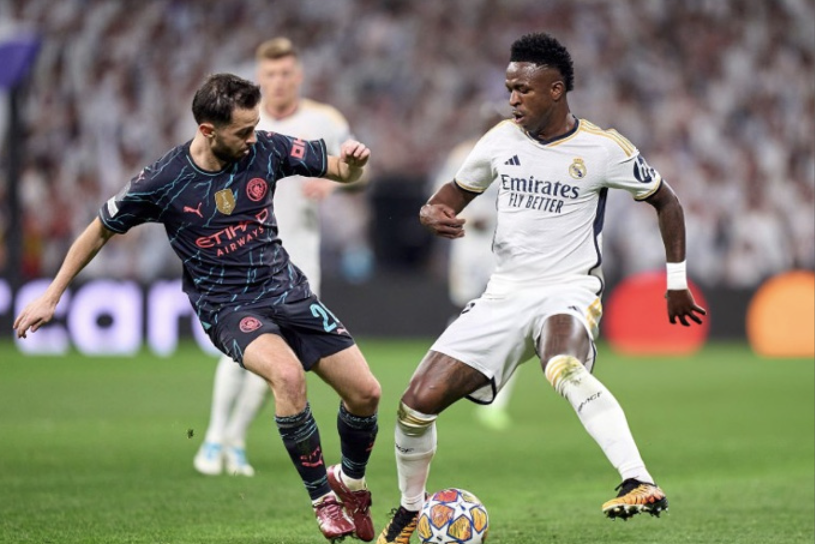 Bernardo Silva có cơ hội tái ngộ cùng Vinicius Junior