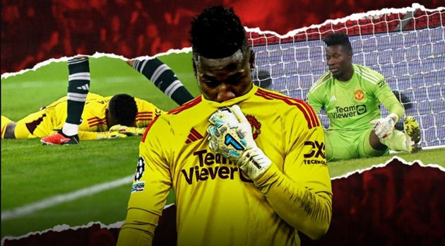 Andre Onana sớm phải rời MU do phong độ giảm sút và sai lầm