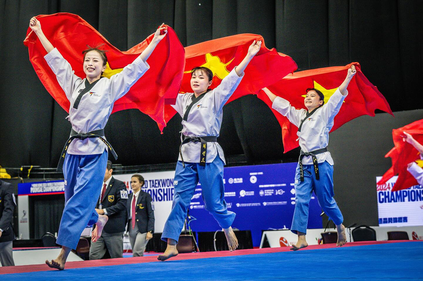 Taekwondo Việt Nam giành HCV ở Giải vô địch quyền thế giới 2024