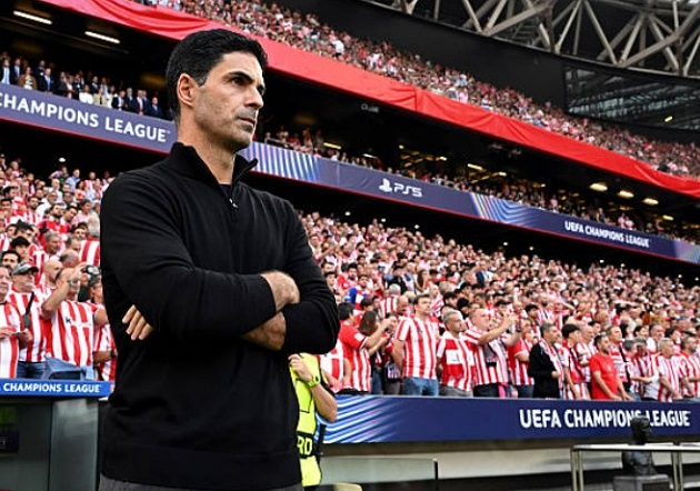 Arteta có những sự thay đổi người hợp lý.