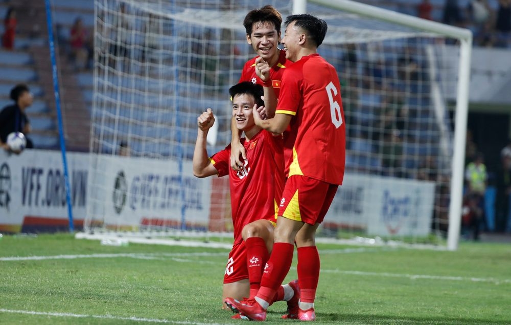 U23 Việt Nam thi đấu trước Yemen