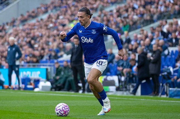 Grealish thi đấu ấn tượng cho Everton