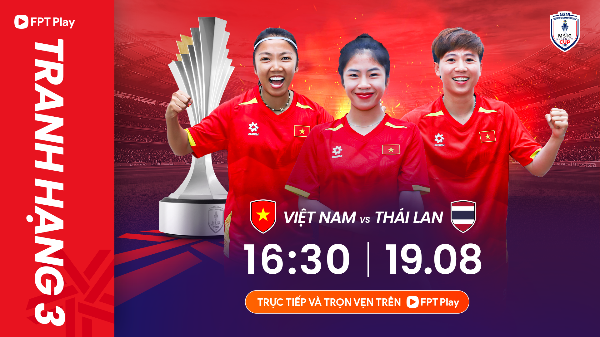 Việt Nam vs Thái Lan tranh huy chương đồng