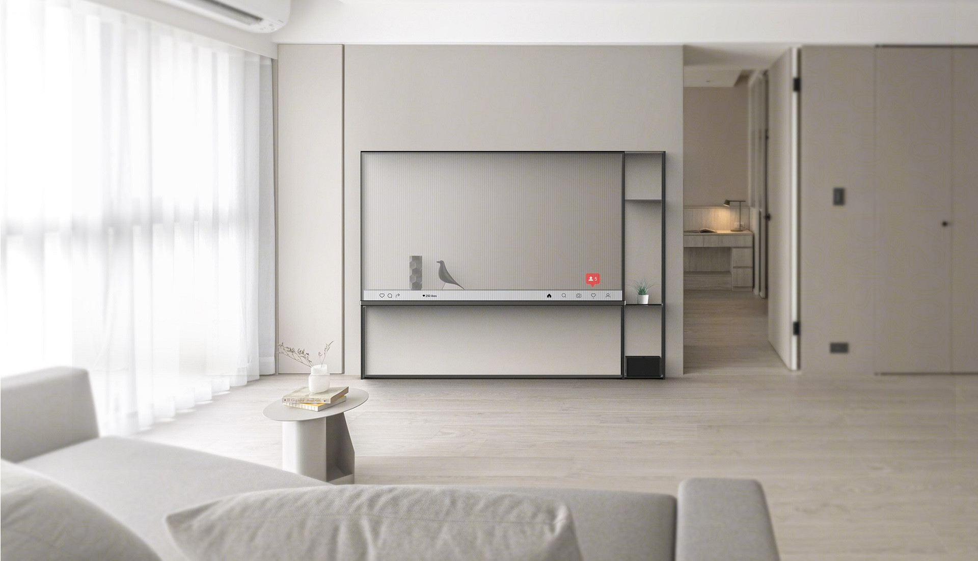 Ảnh 4 Image LG SIGNATURE OLED T.jpg LG Signature OLED T - tuyệt tác LG trong suốt không dây được vinh danh Sản phẩm xuất sắc nhất IFA