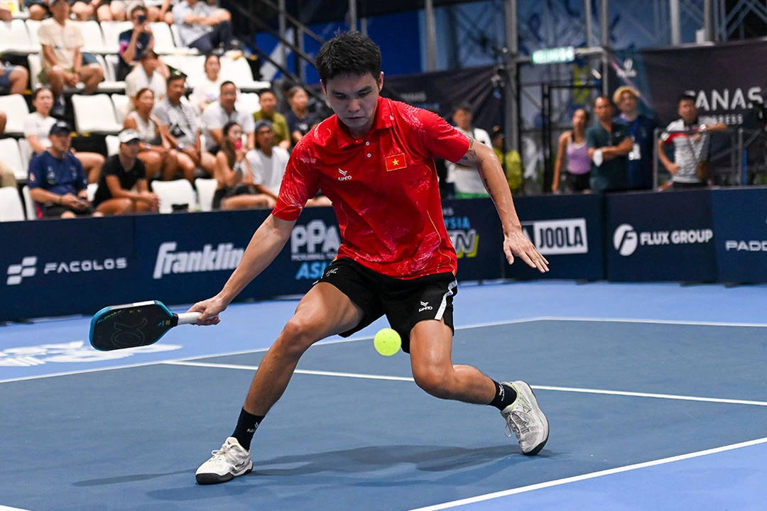 Trịnh Linh Giang đang giữ vị trí số 1 trên bảng xếp hạng pickleball châu Á
