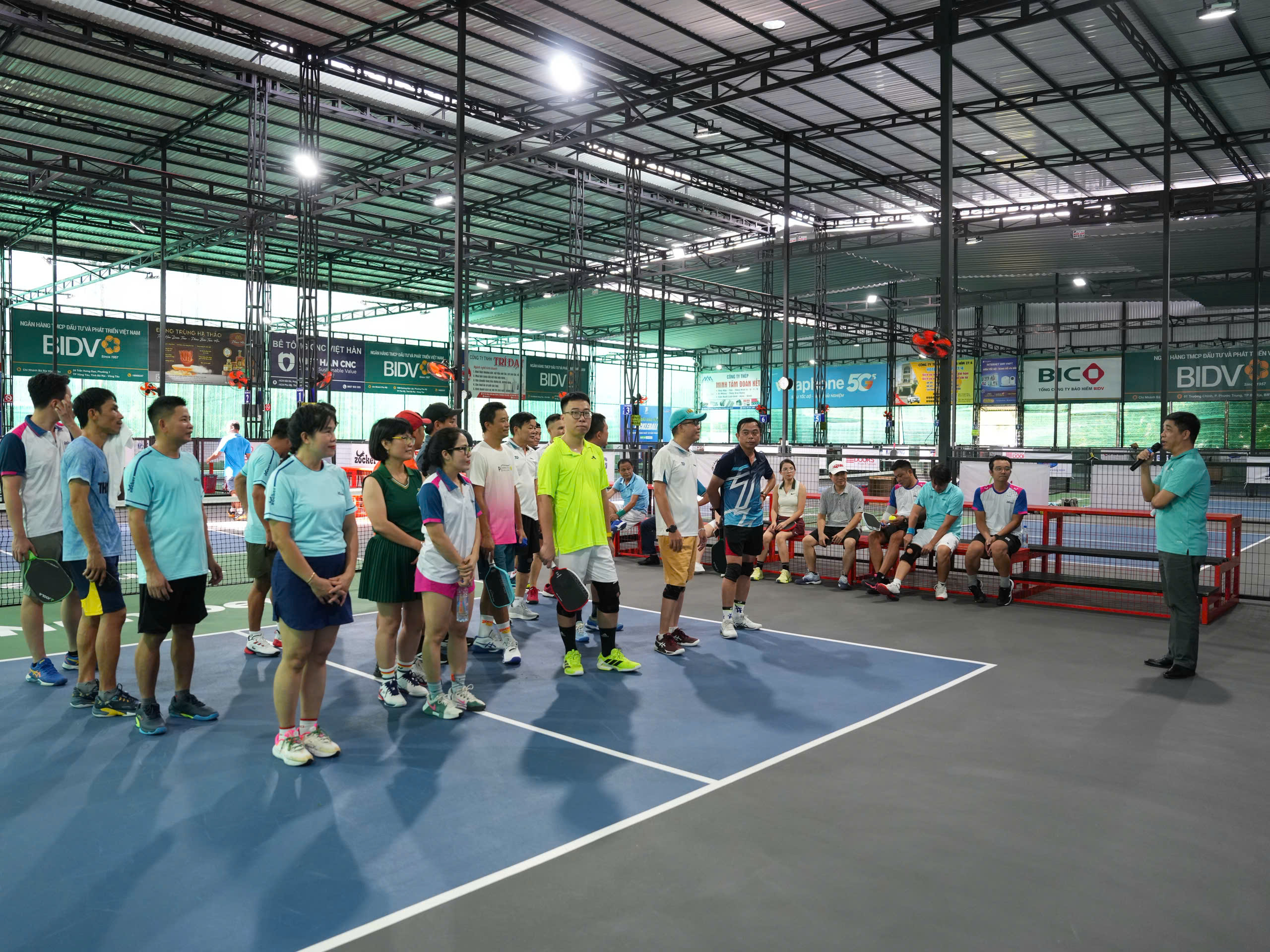 Khai mạc giải pickleball tranh cúp DICERA